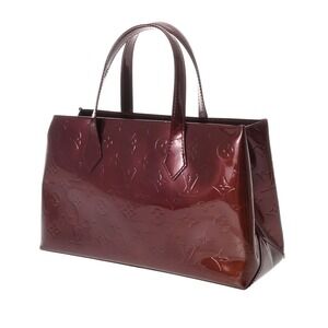 Louis Vuitton Wilshire Fauvist Rouge Vernis Handbag Monogram